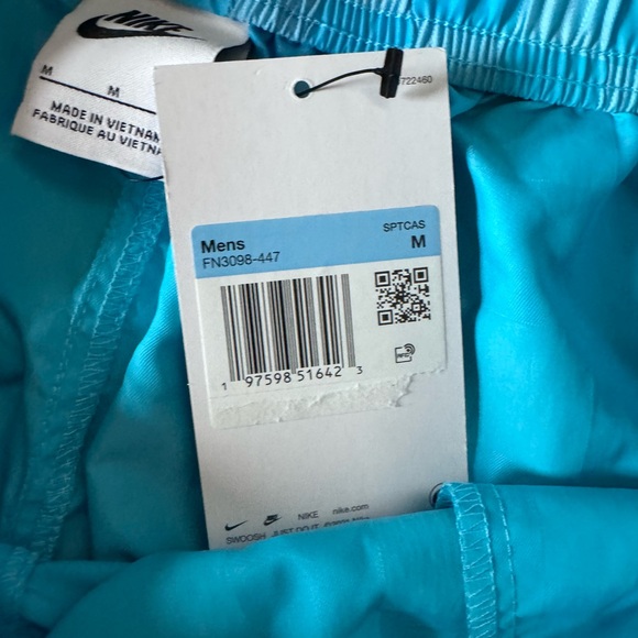 Nike Men's Checkers Club Flow Short NWT - Picture 6 of 6